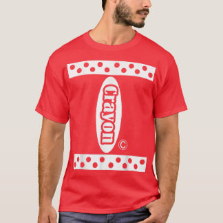 Black Crayon Box Halloween Costume Couple & Group  T-Shirt