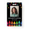 Black Crayons & Stars Colourful School Teacher ID