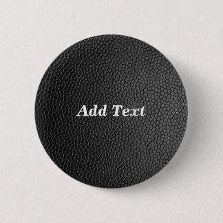 Black Create Your Own Blank Template 6 Cm Round Badge