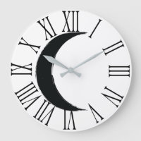 Black Crescent Waning Magic Dark Moon Astrology