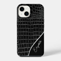 Black Crocodile Personalised