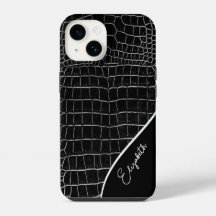 Black Crocodile Personalised