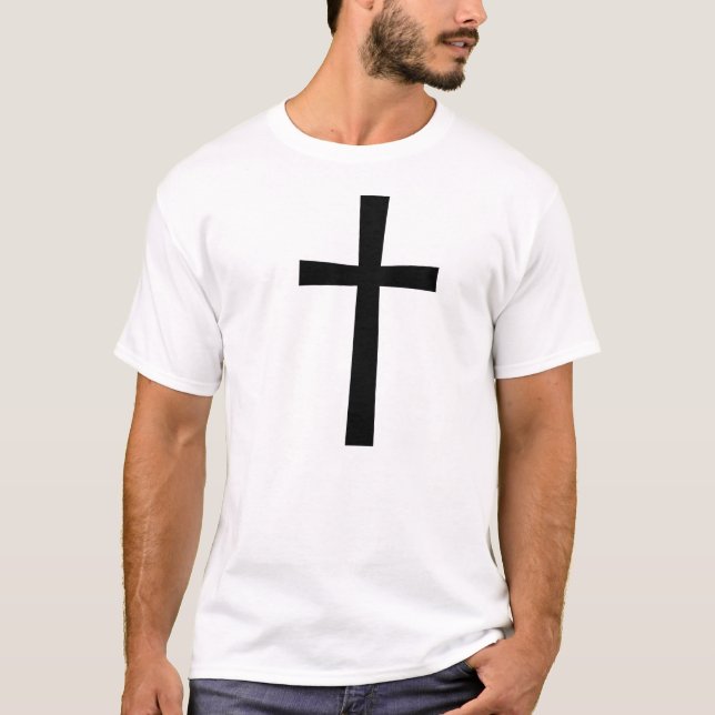Black Cross Shirt (Front)