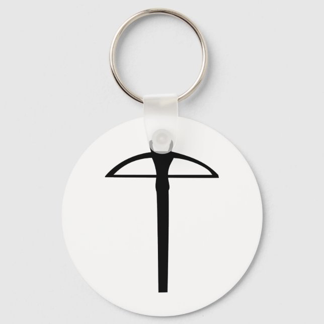 black crossbow key ring (Front)