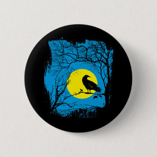 Black Crow Button