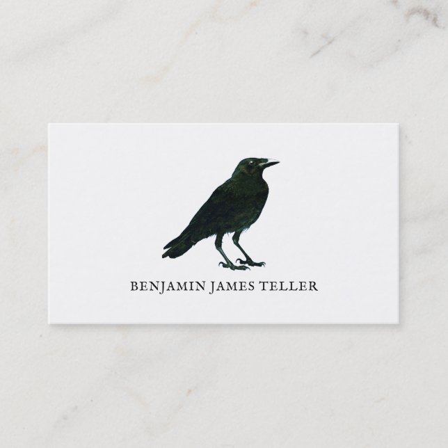Black Crow Calling card (Front)