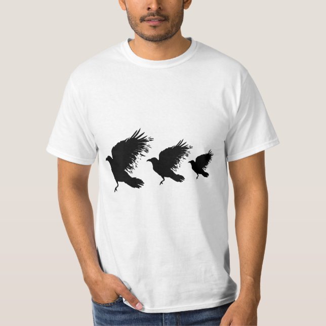Black crow - custom speakers T-Shirt (Front)