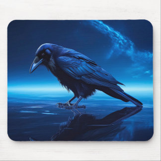 Black Crow Mouse Mat