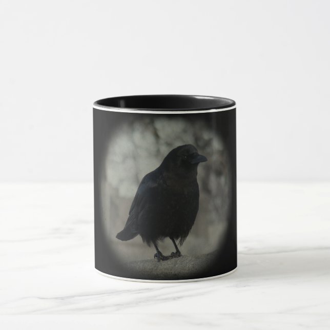 Black Crow Mug (Center)