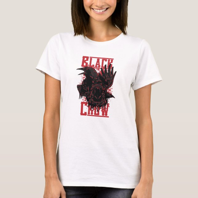 Black Crow T-Shirt (Front)