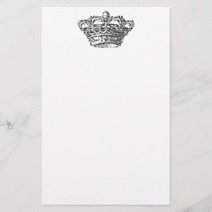Black Crown Stationery