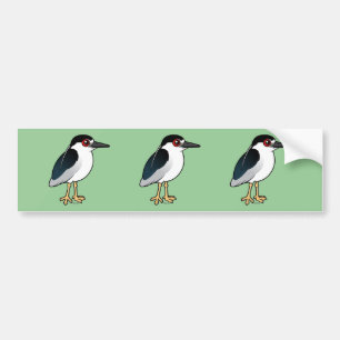 Black-crowned Night Heron Bumper Sticker