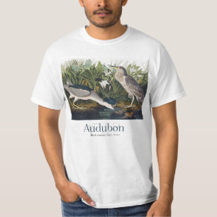 Black-crowned Night Heron by John James Audubon T-Shirt