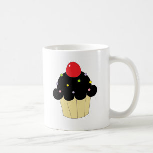 Black Cupcake Coffee Mug