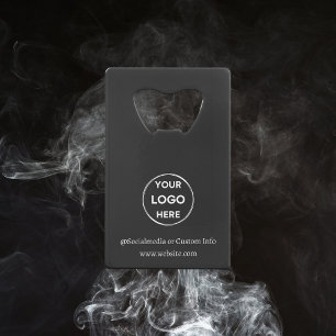 Black Custom Logo Text Modern Minimalist Business