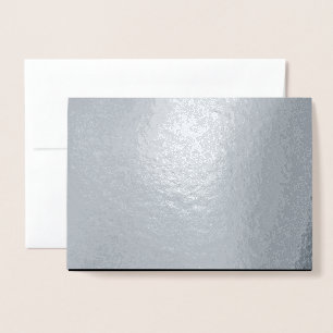 Black Custom Personalised Congratulations Foil Card