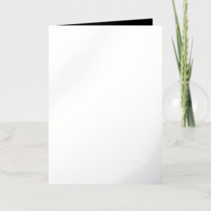 Black Custom Personalised graduation Foil Greeting Card