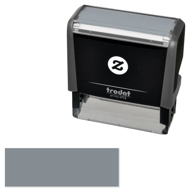  Black Customisable Make Your Own Self-inking Stamp (In Situ)