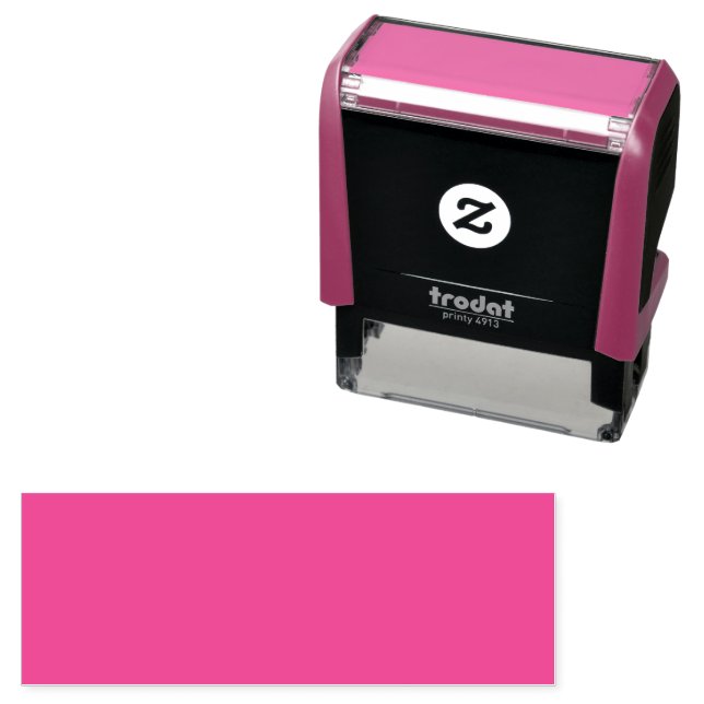  Black Customisable Make Your Own Self-inking Stamp (In Situ)