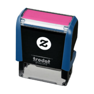 Black Customisable Make Your Own Self-inking Stamp