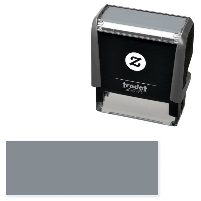  Black Customisable Make Your Own Self-inking Stamp (In Situ)