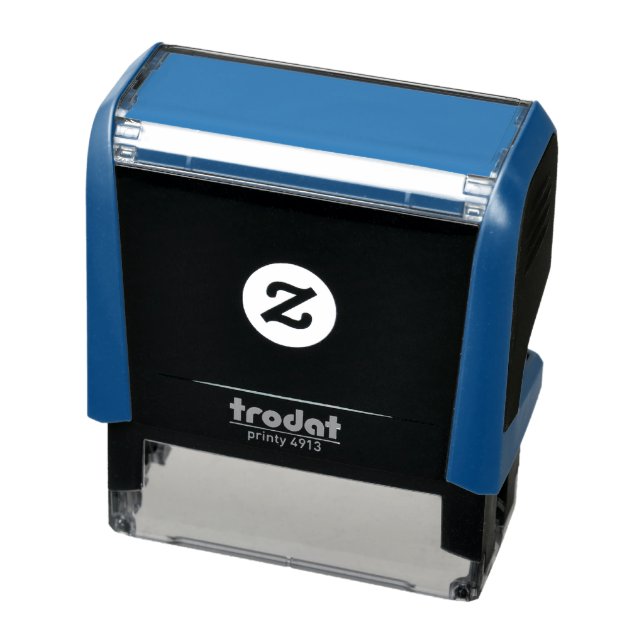 Black Customisable Make Your Own Self-inking Stamp (Product)