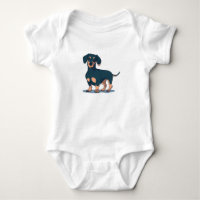 Black Dachshund