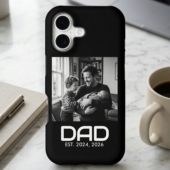 Black Dad Established Bold Photo Case-Mate iPhone  (Creator Uploaded)