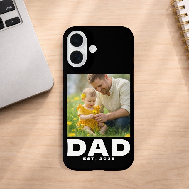 Black Dad Established Bold Photo Case-Mate iPhone Case (Creator Uploaded)