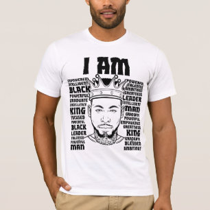 Black Dad Melanin Christian Man Faithful Believer T-Shirt