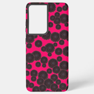 Black Dahlias Samsung Galaxy Case