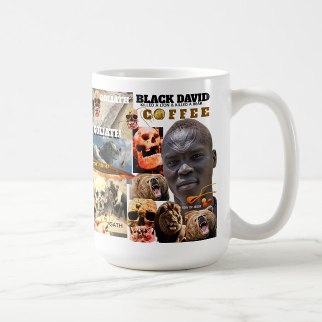 BLACK DAVID Mug (Right)