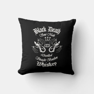 Black Death 777 - Bourbon Whiskey - Pillow