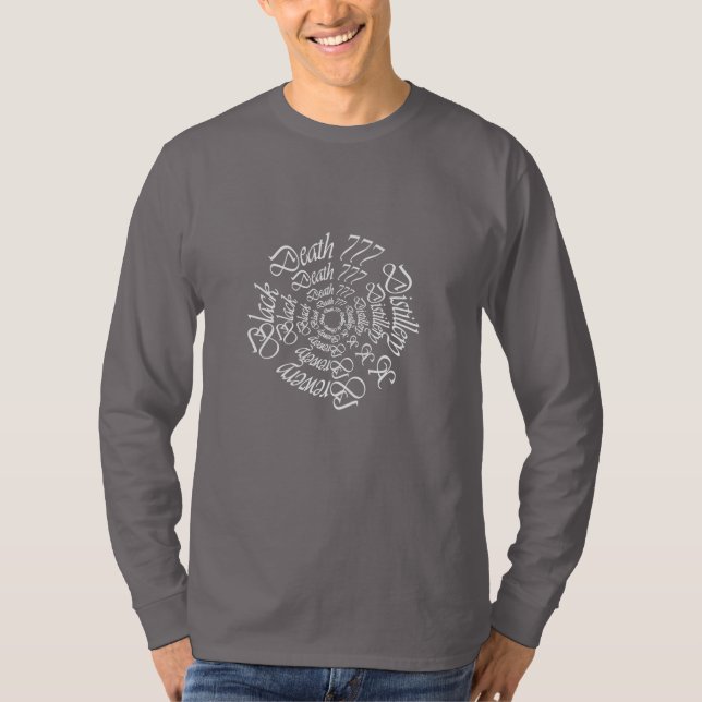Black Death 777 - Circles T-Shirt (Front)