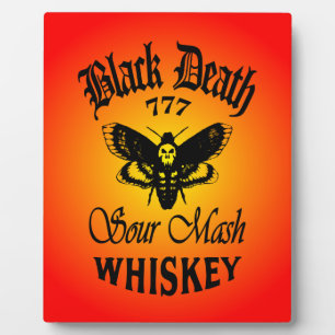 Black Death 777 - Death's Head Plaque