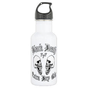 Black Death 777 - Extra Dry Gin 532 Ml Water Bottle