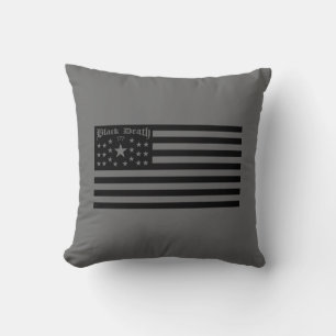 Black Death 777 - Flag - Pillow