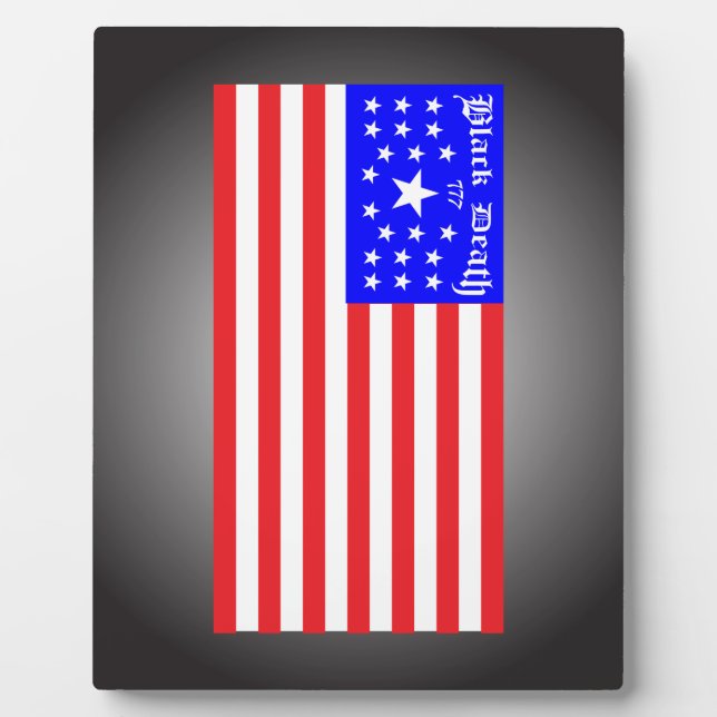 Black Death 777 - Freed Em Plaque (Front)