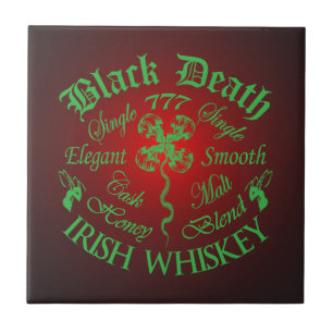 Black Death 777 - Honey Irish Whiskey Tile