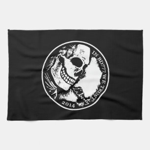 Black Death 777 - Liberty Tea Towel