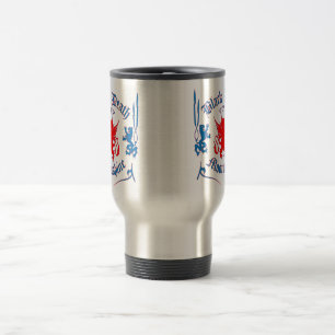 Black Death 777 - Red Louie Travel Mug