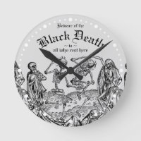 Black Death Dancing Skeletons Gothic Macabre