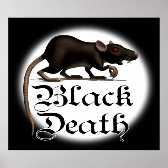 Black Death Rat Posters | Zazzle.co.uk