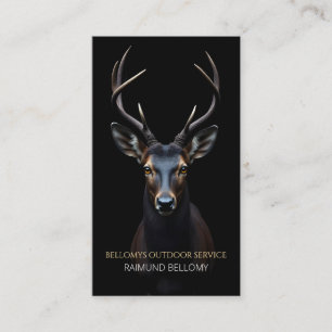 Black Deer Business Card