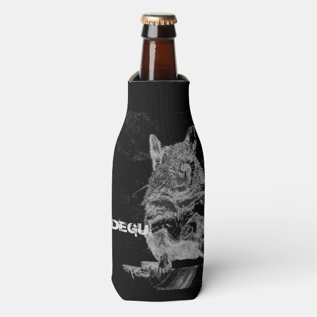BLACK DEGU BOTTLE COOLER (Bottle Front)