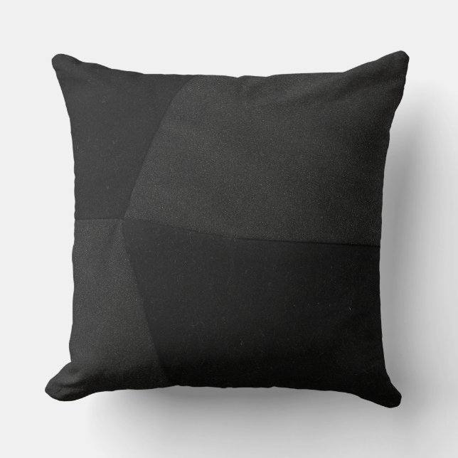 Black Denim Cushion (Front)