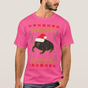 Black Desert Rain Frog Ugly Christmas T-Shirt