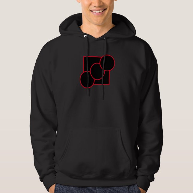 Black design hoodie (Front)