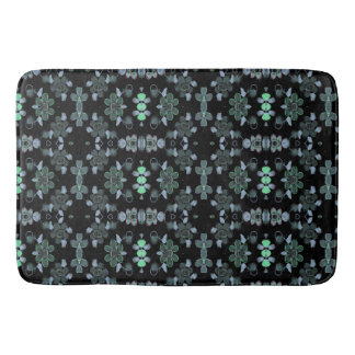 Black Designer Floor Mat