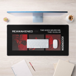 Black Deskmat Dark